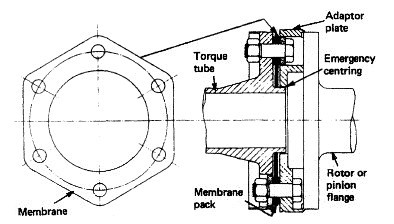 Turbine flexible coupling